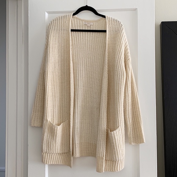 Forever 21 Sweaters - Forever 21 Oversized Knit Open Cardigan